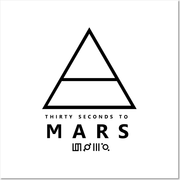 Thirty Seconds to Mars Wall Art by Corte Moza